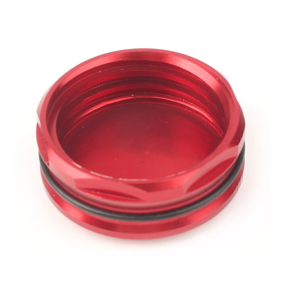 37MM CNC Rear Brake Fluid Reservoir Guard Fit for Kawasaki / for Yamaha / for Suzuki / for Honda Red