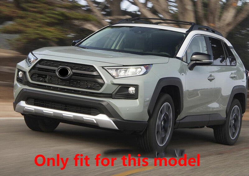 Glossy Black Front Grill Grille Bumper Cover for TOYOTA RAV4 2019-2024 Adventure