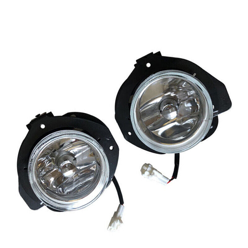 2Pcs Front Bumper Fog Lamp With Bulb for Mitsubishi Montero 2003-2006