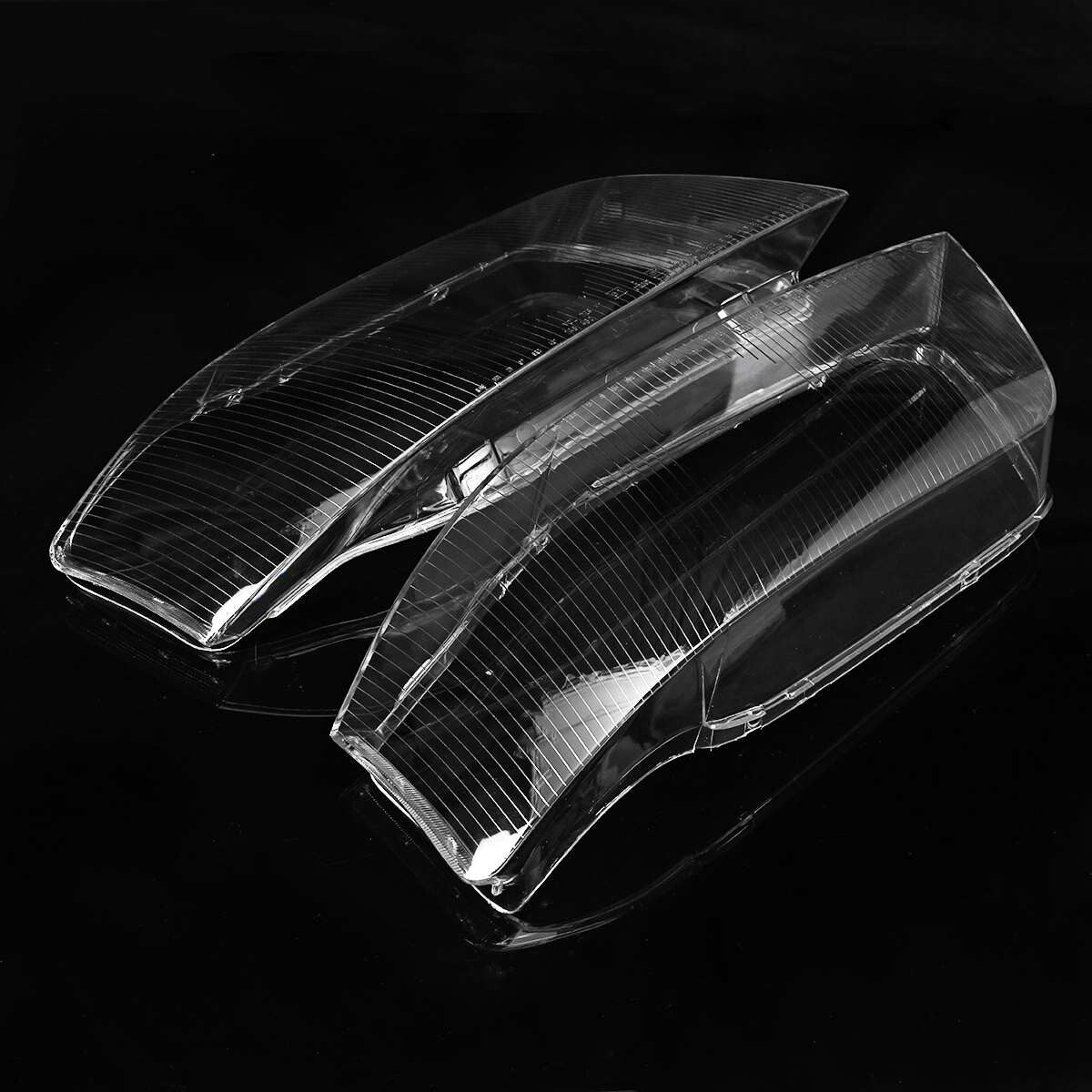 Transparent headlight cover for left and right lenses, suitable for Audi A6 C5 1999-2002