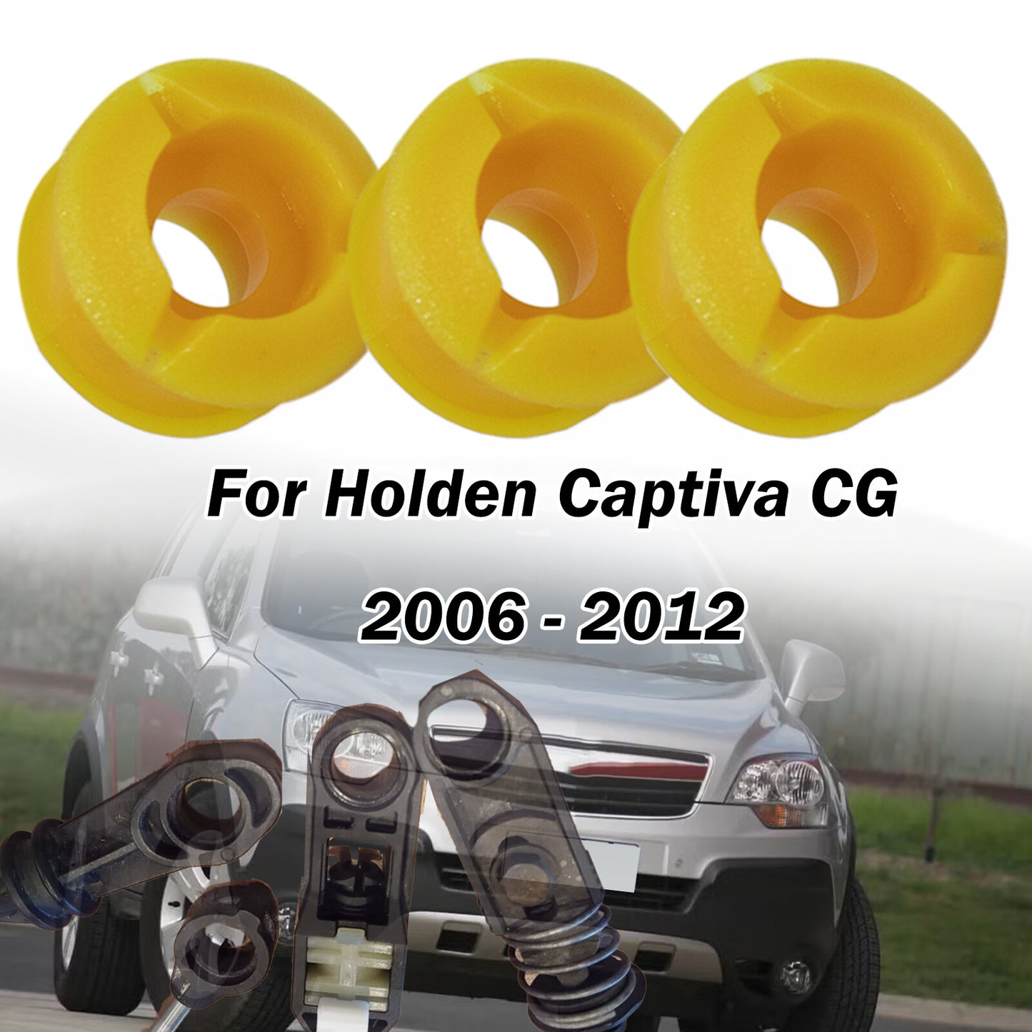 3X Shifter Cable Repair Kit for Holden Captiva CG 2006 2007 2008 2009 2010-2012