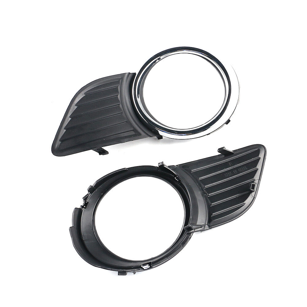 Left Right Front Bumper Fog Light Trim Cover Grille Fits for Sienna 2011-2017