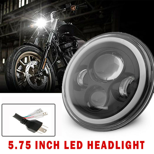 Motorcycle LED 5-3/4 inch headlight with turn signals suitable for Motor Sportster XL 1200 883