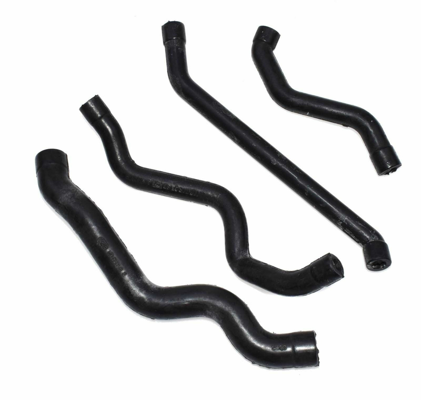 4Pcs Crankcase Ventalation Air inlet Breather Hose Kit for Mercedes 1120180282