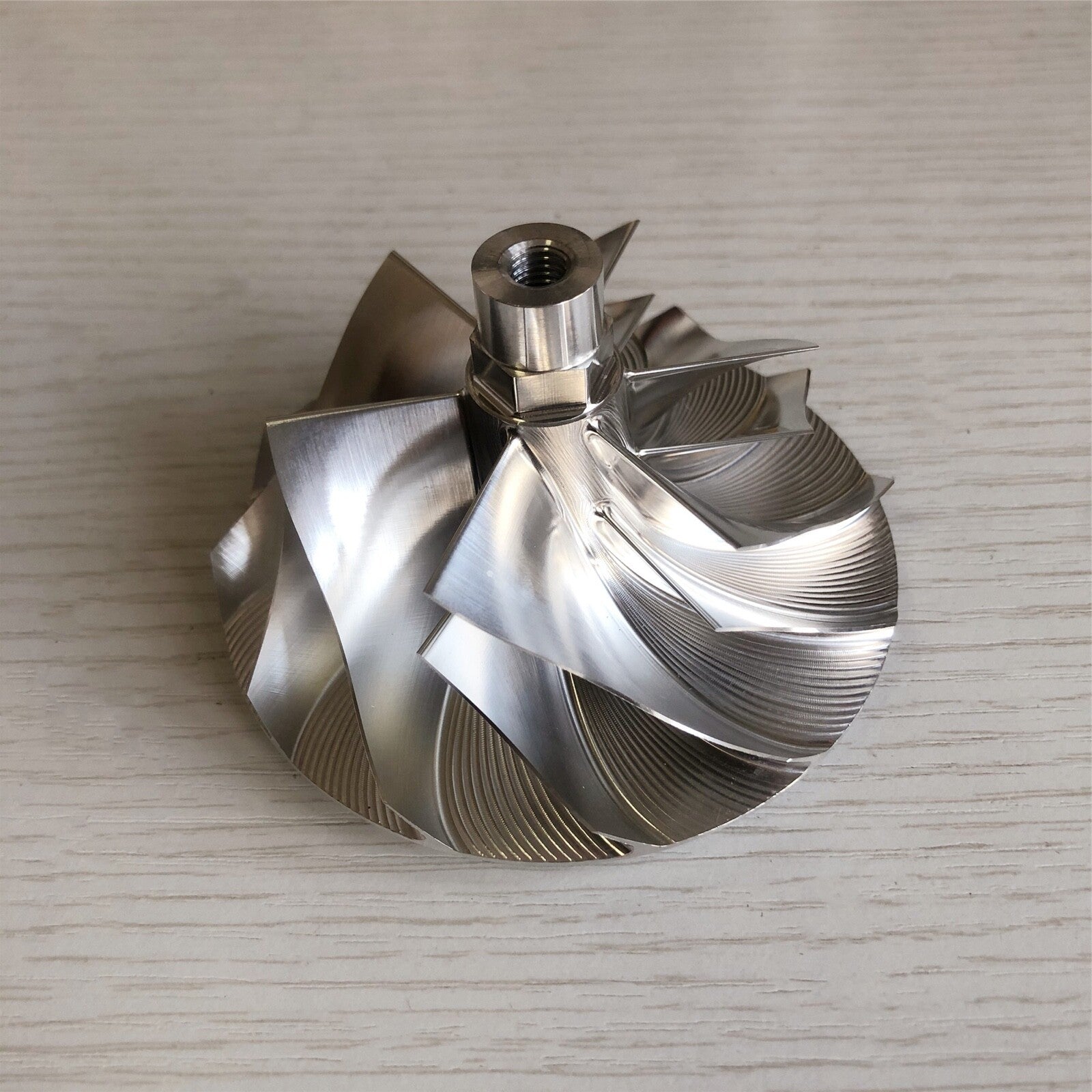 GT4088R 63.5/88.25 mm 451583-0004 6+6 Blade Turbocharger Blank Compressor Wheel
