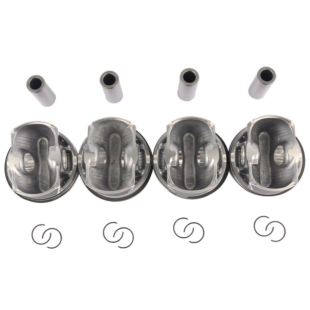 4Pcs Pistons  Rings Set for BMW 125i 220i 420i 420ix 520i N20B20A N26B20A 2.0