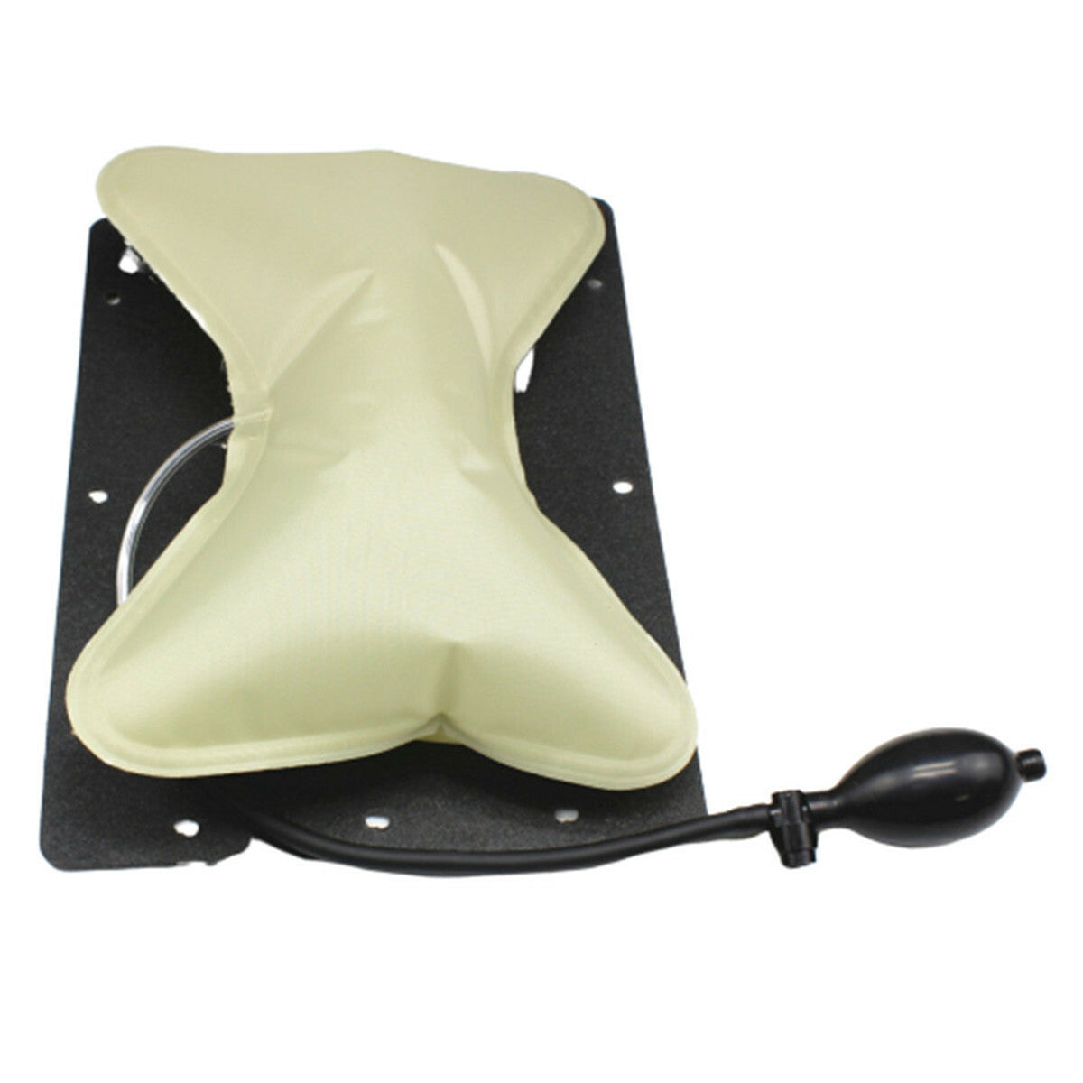 Car for Seat Built-in Air Pressure Lumbar Support Cushion Comfortable Hand Pump Pad