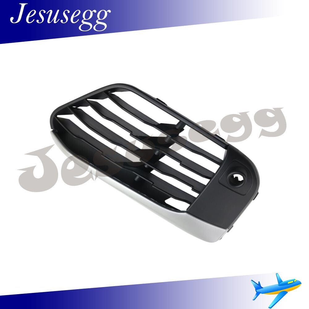 Front Right Bumper Cover Grille for BMW F48 X1 2016 2017 2018 2019 Matte Black