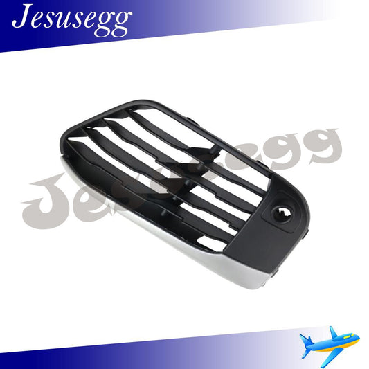 Front Right Bumper Cover Grille for BMW F48 X1 2016 2017 2018 2019 Matte Black