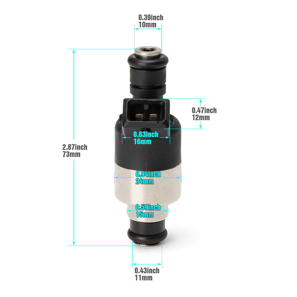 4x Fuel Injectors for Chevy Lumina 3.1L V6 1990-1993 for Oldsmobile for Pontiac 17089569