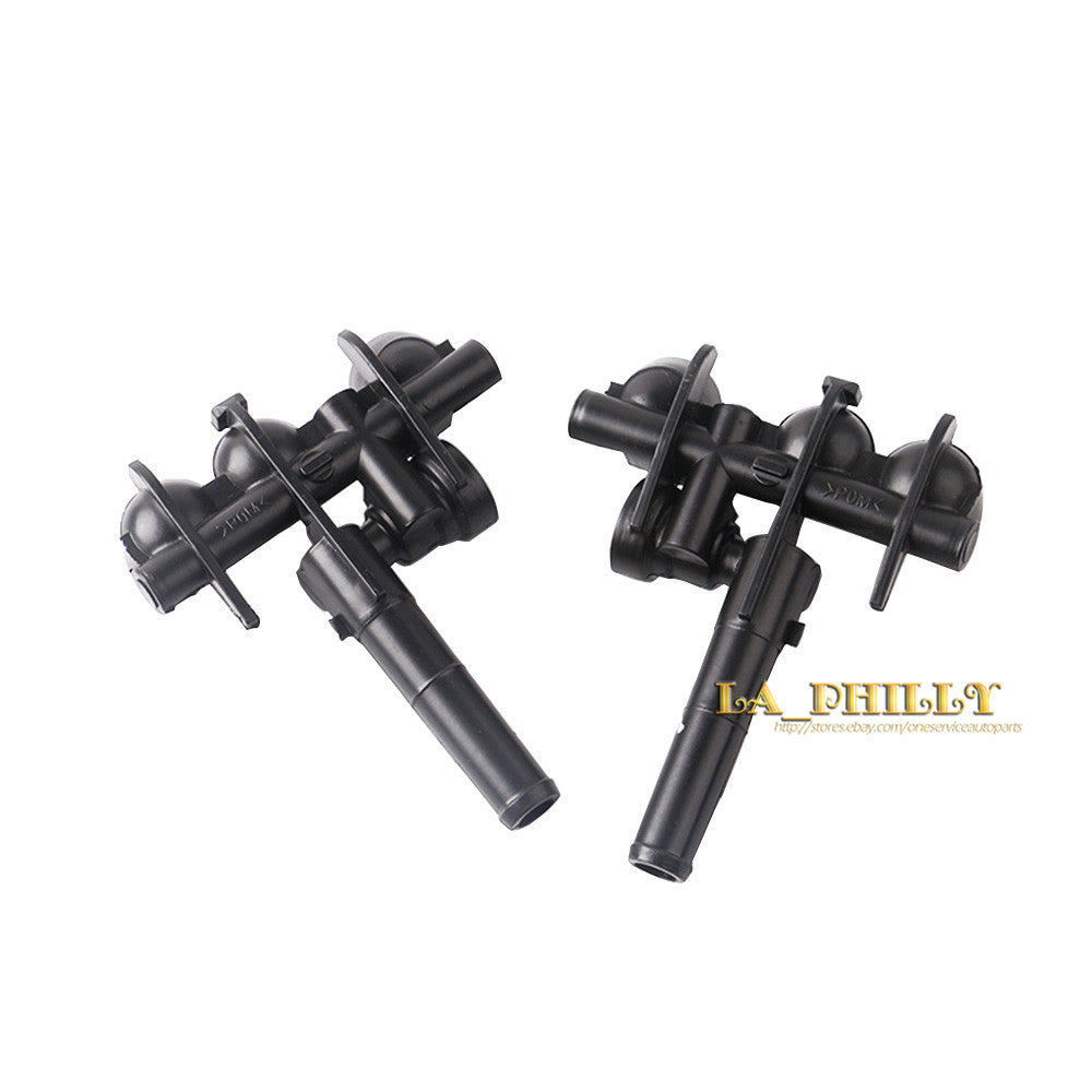 Pair for Mercedes W220 S430 S500 S600 S55AMG Headlight Washer Nozzle Left+Right