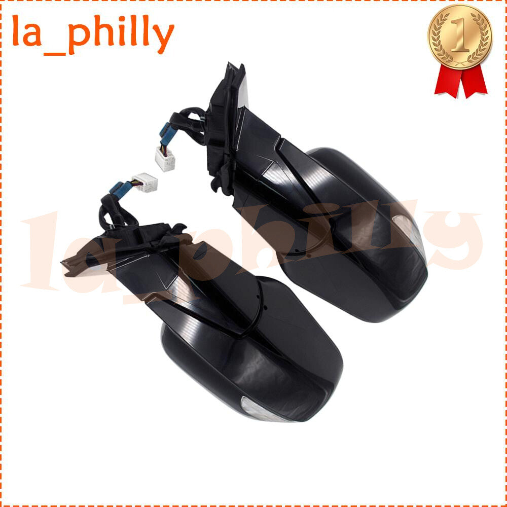 1Pair Power Side Mirror With Heated Turn Signal for 2007-2011 for Honda for CR-V 2.4L L4