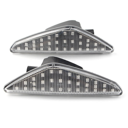 for BMW F25 E70 E71 X3 E72 X5 X6 Dynamic LED Side Marker Turn Signal Light Clear