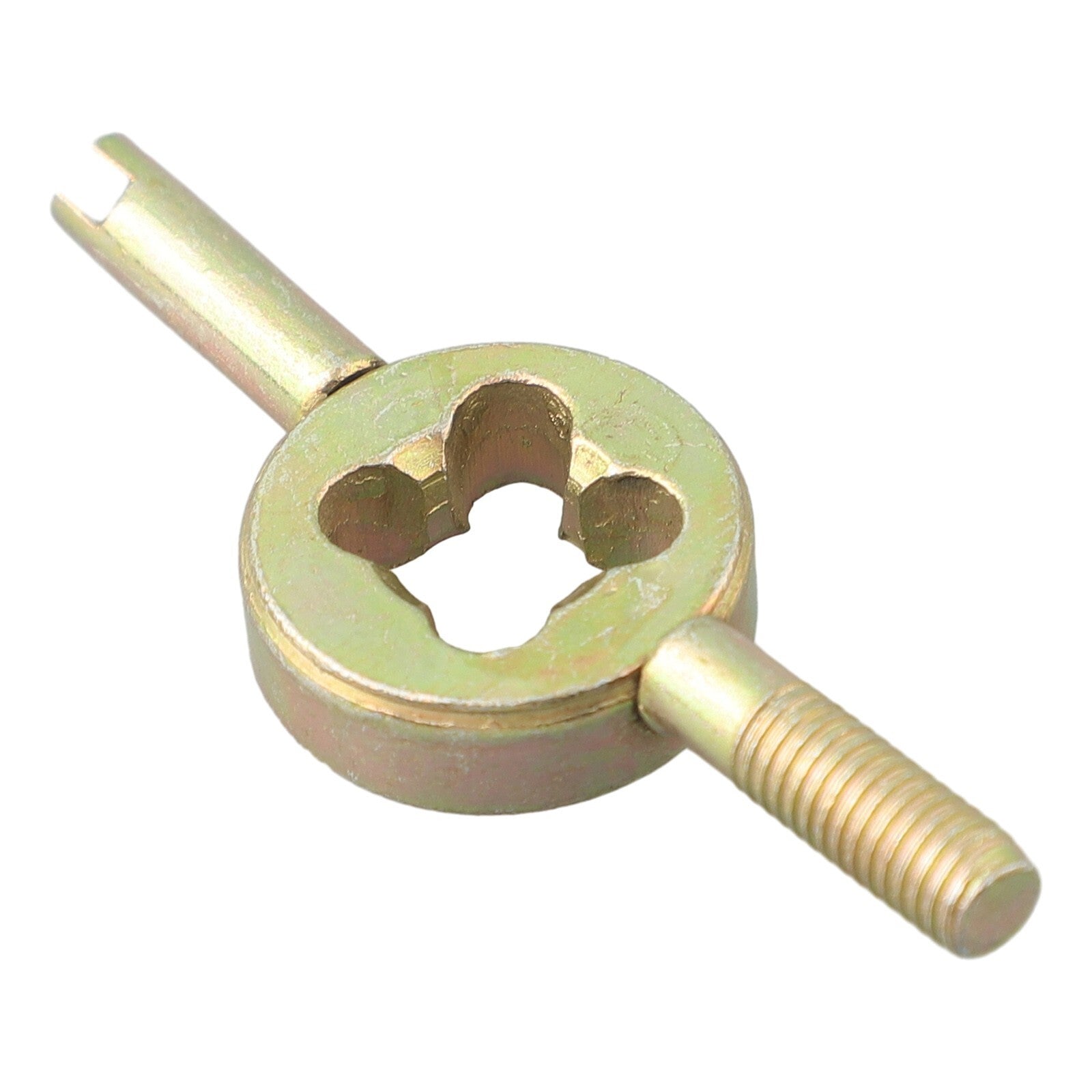 Convenient plastic handle tire valve stem core removal screwdriver tool