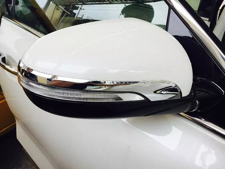 for Kia Sorento 2016-2020 Chrome Car Rear View Side Door Mirror Strip cover Trim