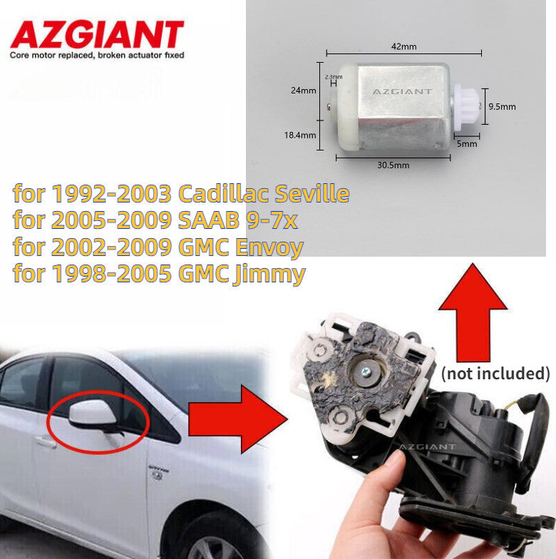 Door lock actuator motors are suitable for Buick Park Avenue/Park Avenue models manufactured between 1999 and 2005, and between 1991 and 1998.
