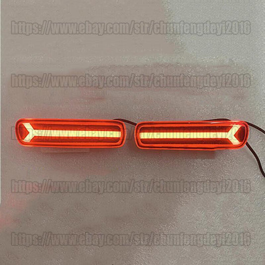 for Toyota for Land Cruiser 100 LC100 98-07 2pcs LED Car Rear Bumper Fog Lamp Light
