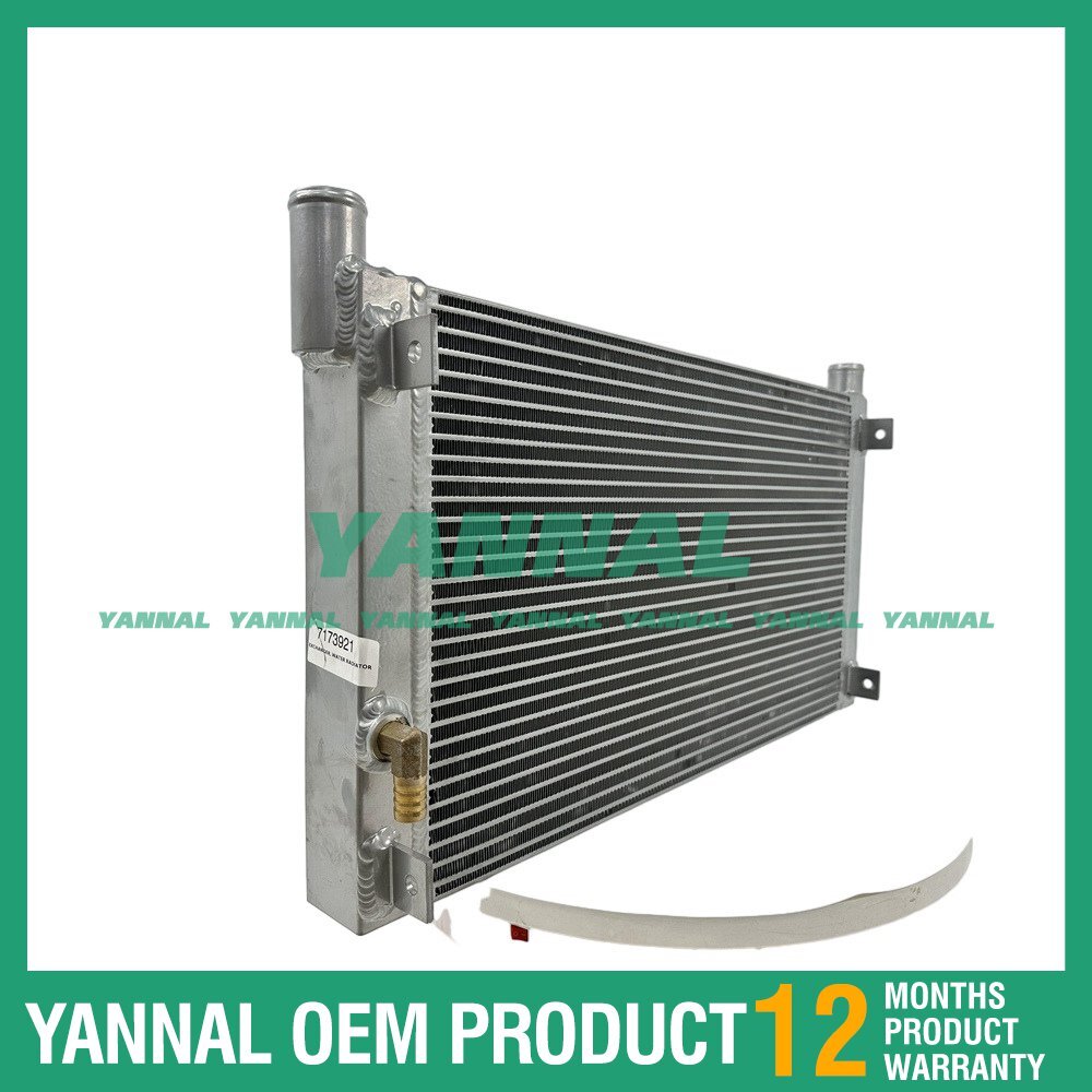 The radiator is suitable for Bobcat skid steer loaders A300, S220, S250, S330, T250, T320, 773T, and 7173921 models.