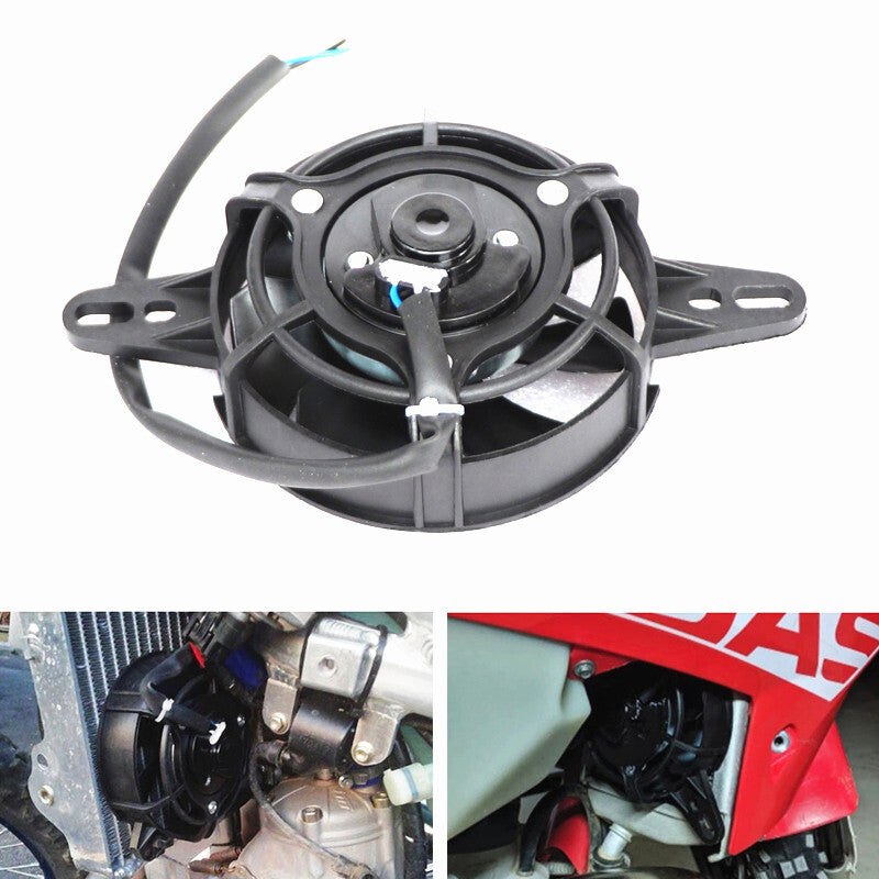 120mm Motorcycle Cooling fan Oil Cooler Electric Radiator Engine Radiator Tool