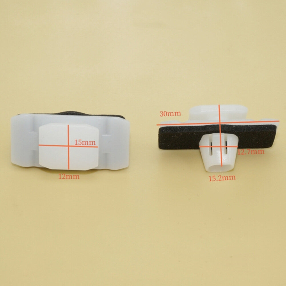10 Car Lower Door Trim Garnish Clips Retainer for Honda for Acura