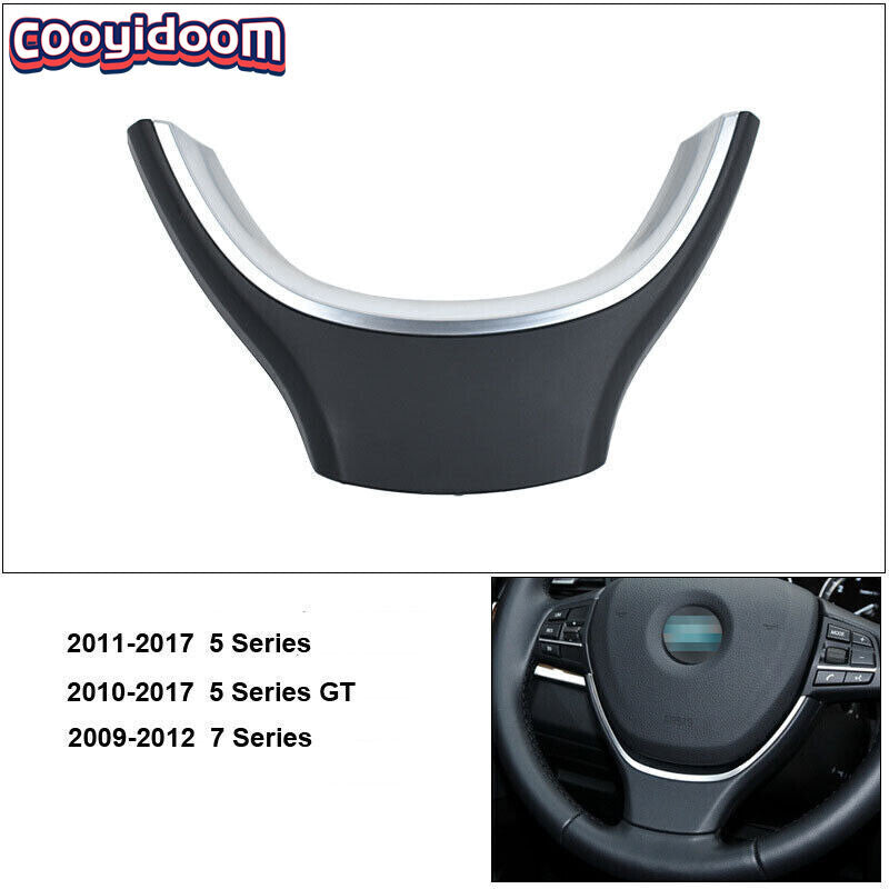 for BMW 5 SERIES F10 F11 F07 Car Replace Steering Wheel Lower Cover Parts Fit