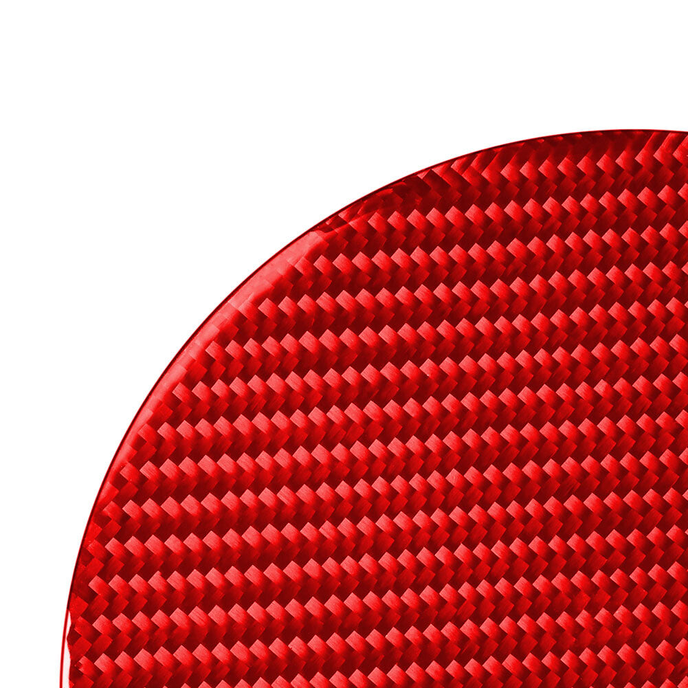 Kraftstofftank-Abdeckungsverkleidung f¨¹r for Toyota Tundra 2014¨C2021 Kohlefaser-rot