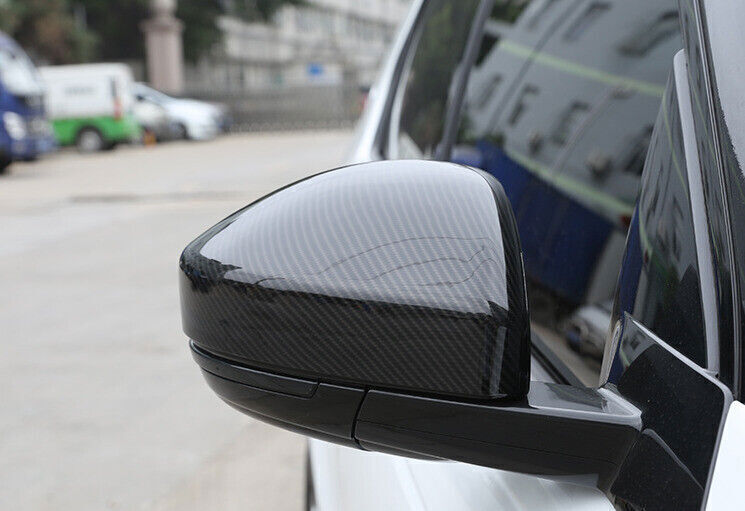 for Range Rover Velar 2018-2023 Carbon Fiber Rear View Mirror Cap Cover Trim 2P