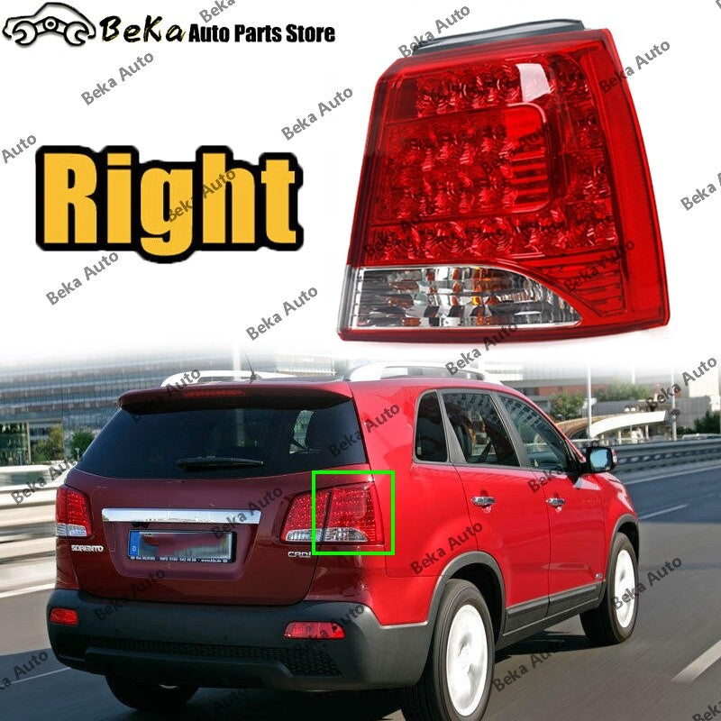 1Pcs for KIA sorento 2009-2012 Right Outer Rear Bumper Brake Light Taillights
