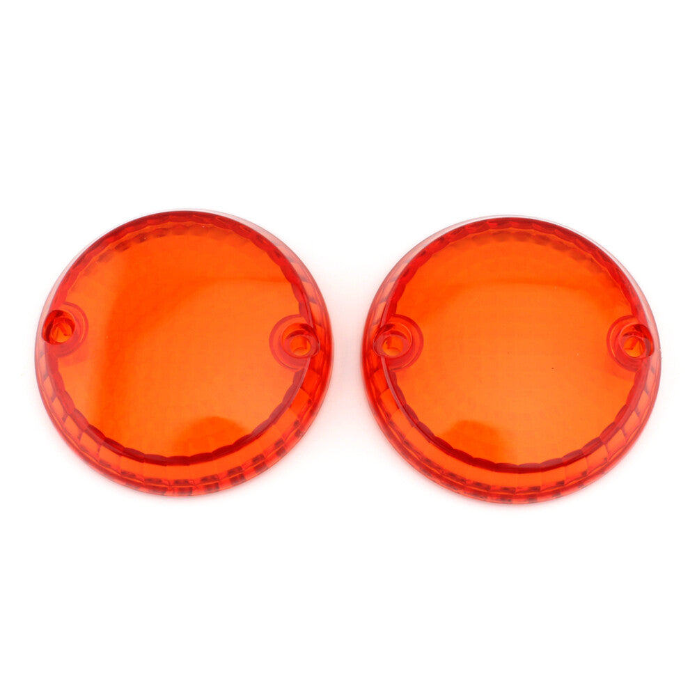 Turn Signal Light Lens Cover for Kawasaki Vulcan 1500 Classic Mean Streak Amber