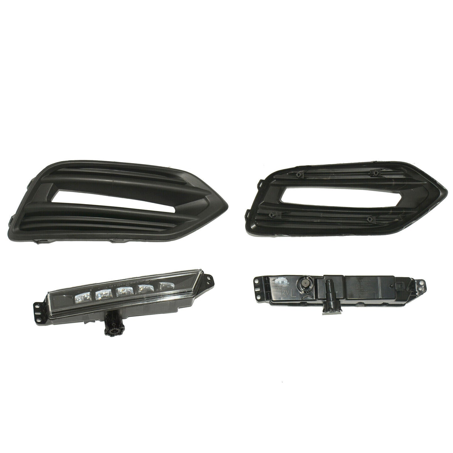 LED Bumper Fog Light Daytime Running Lamp W/ Cover Pair for HONDA HR-V 2019-2021