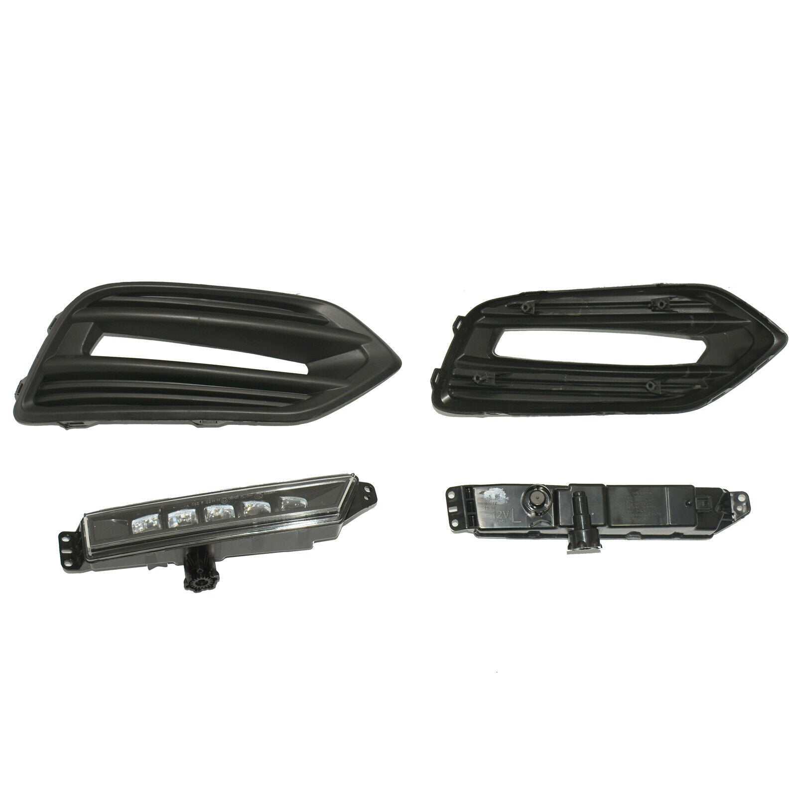LED Bumper Fog Light Daytime Running Lamp W/ Cover Pair for HONDA HR-V 2019-2021