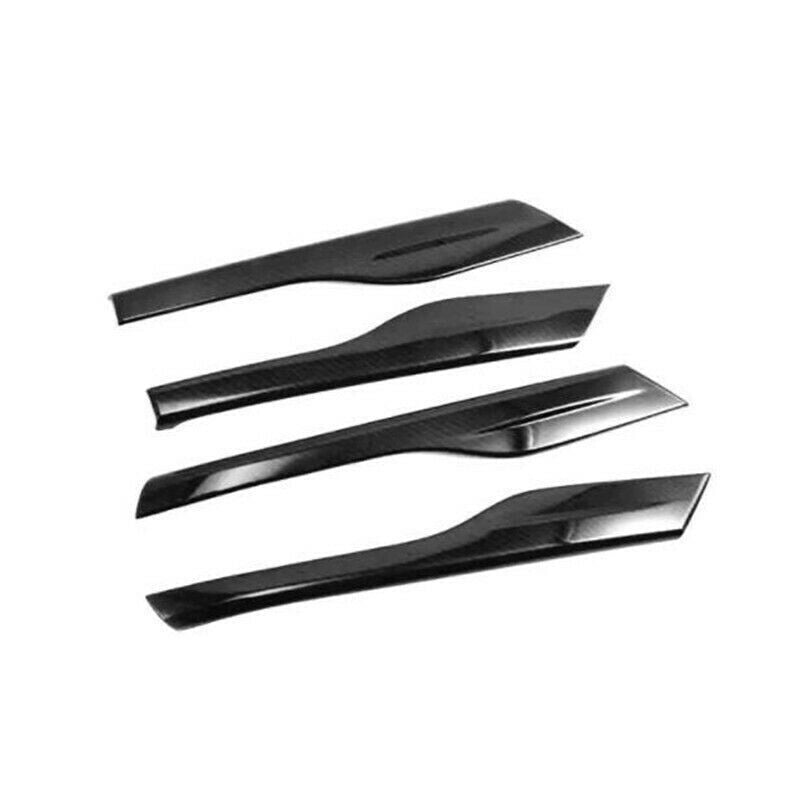 Carbon Fiber Inner Door Armrest Panel Cover 4for Mitsubishi Outlander 2013-2020