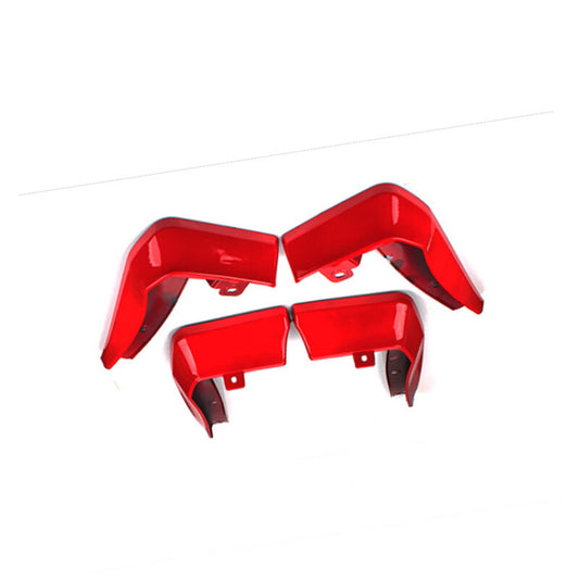 4PCS Red Splash Guards Mud Flaps Fenders for Honda for CIVIC 2016-2018