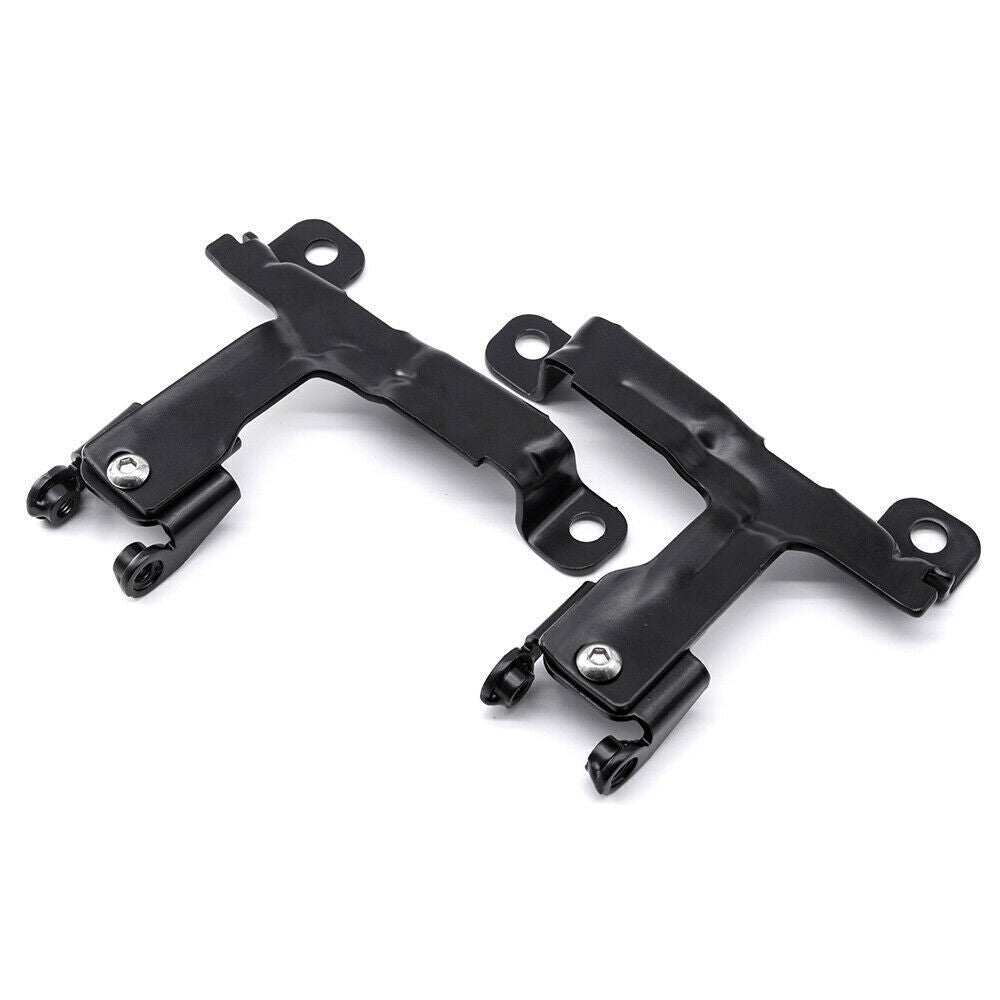 Pair Front Grille Mount Rally Light Bracket For 2014-up for Mini Cooper F55 F56 F57