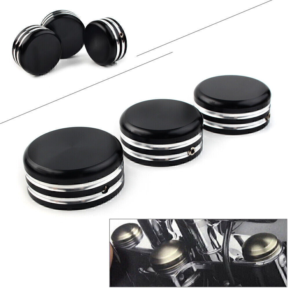 Motorcycle Upper Fork Stem Nut Cover Fit for Harley Sportster 883 Iron Low XL883L