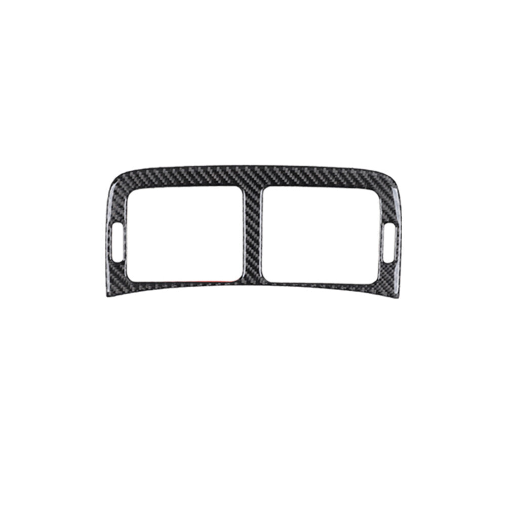 Carbon Fiber Interior Center Air Vent Cover Trim for Mercedes-Benz C-Class W203