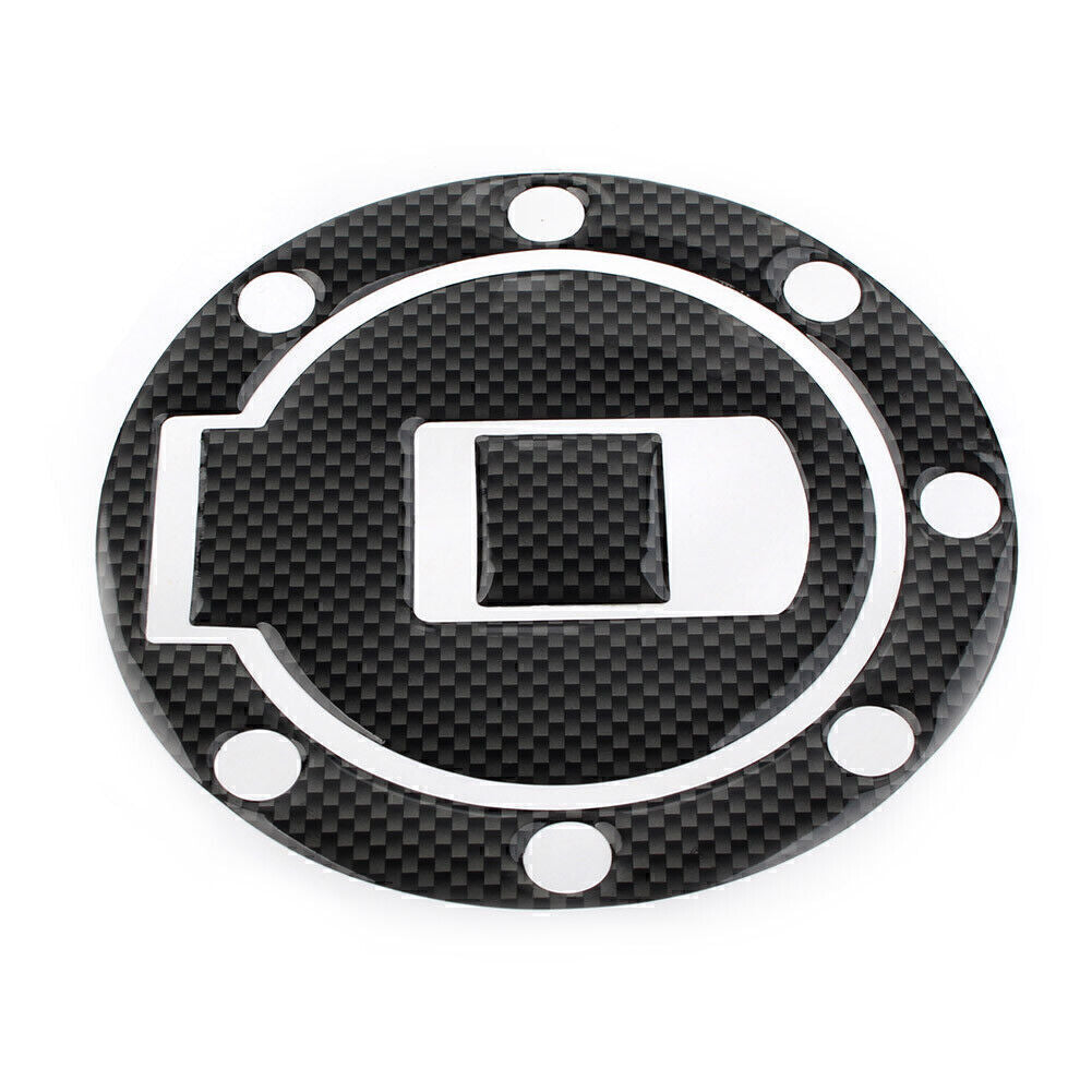 Gas Tank Fuel Cap Cover Pad for Yamaha R1/R6/600 YZF/FZR/FJ/FJR Perforated 98-99