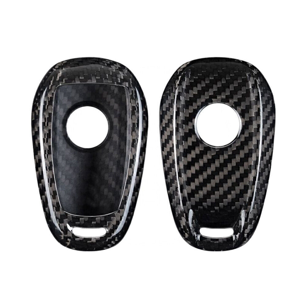for Alfa Romeo for Stelvio Remote Key Shell Cover Case Carbon Fiber Black UK