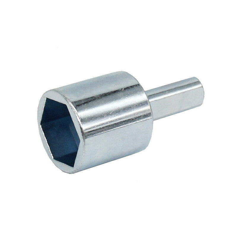 Scissor Jack Socket Drill Adapter Fit for All 3/4 Hex Drive Jacks, Silver