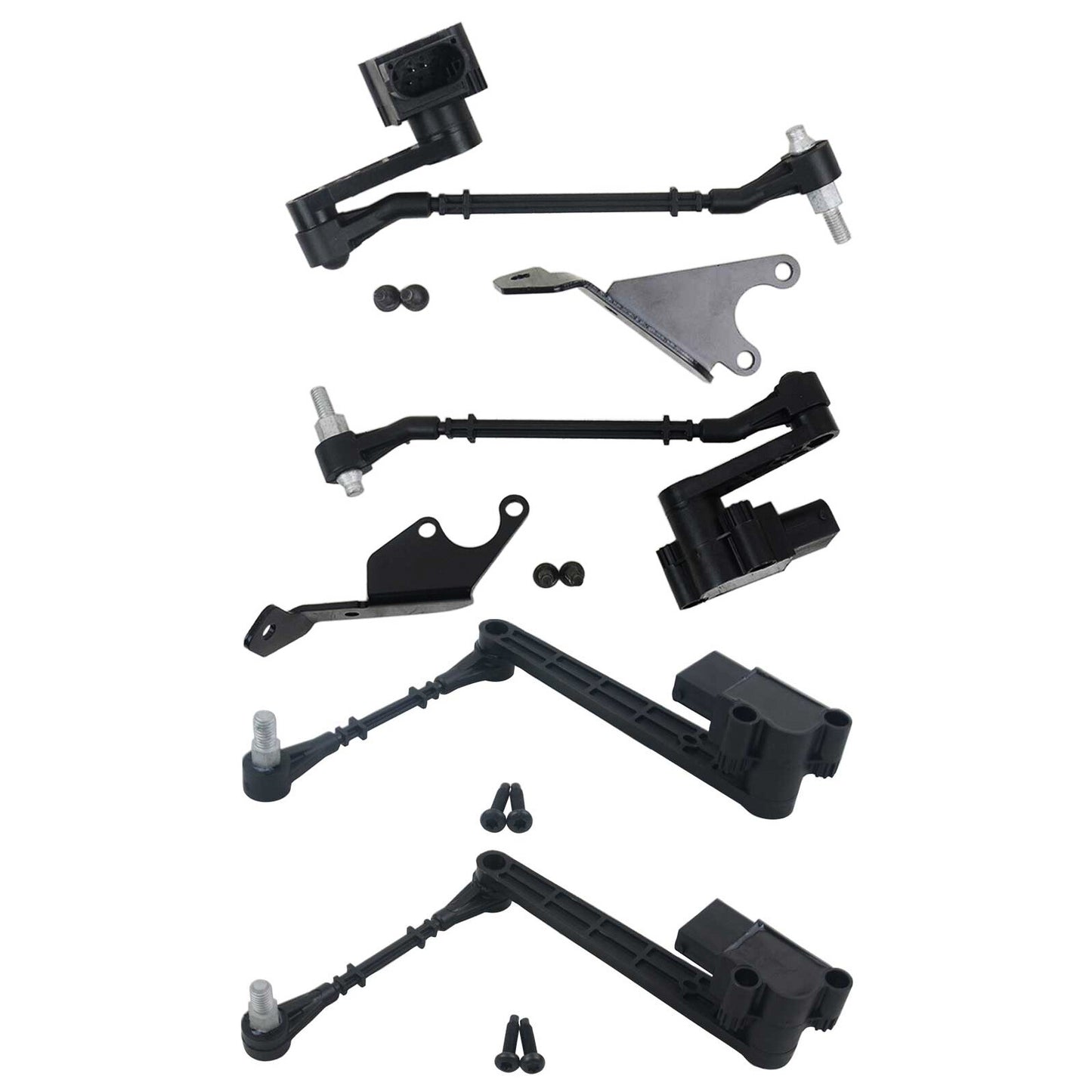 4-piece set of front, rear, left, and right height sensors suitable for Land Rover for Range Rover 03-12