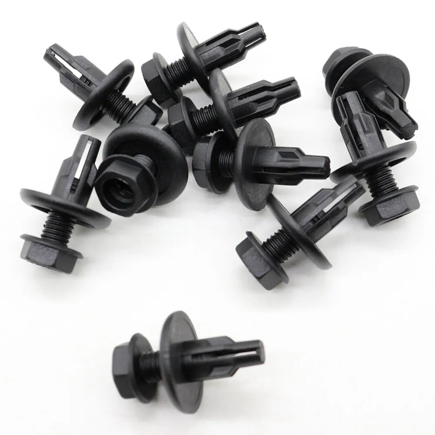 50pcs Splash Shields Fender Clips Fastener Screws Hex for Honda 91516-SK7-013