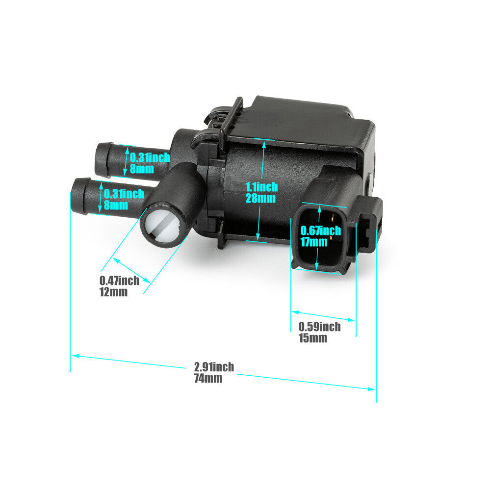 NEW Vacuum Solenoid Switch Valve 192000-3042 for Toyota for Corolla T100 Paseo Black