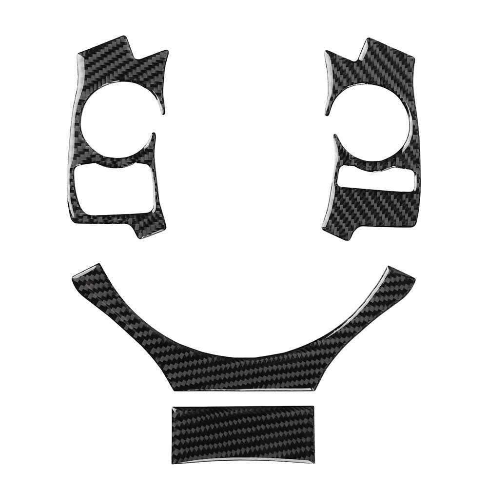 Carbon Fiber Steering Wheel Cover Trim Fit for LEXUS IS250 NX200 200t 300h 2014-2017