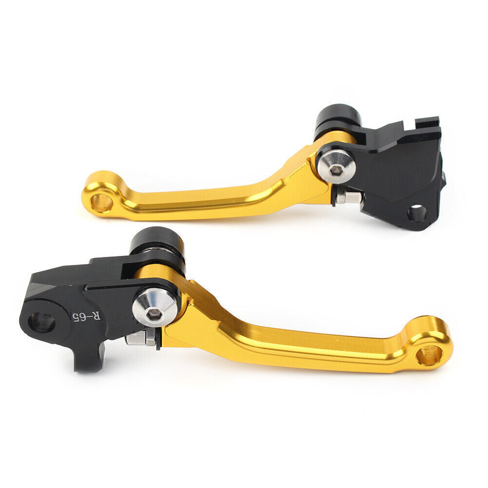 Pivot Brake Clutch Levers Fit for YAMAHA YZ 250F YZ 426F YZ 450F 2009-2020 Gold po